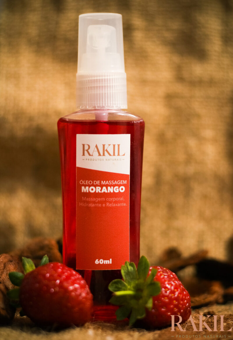 Óleo de Massagem Morango 60ml - Imagem 2