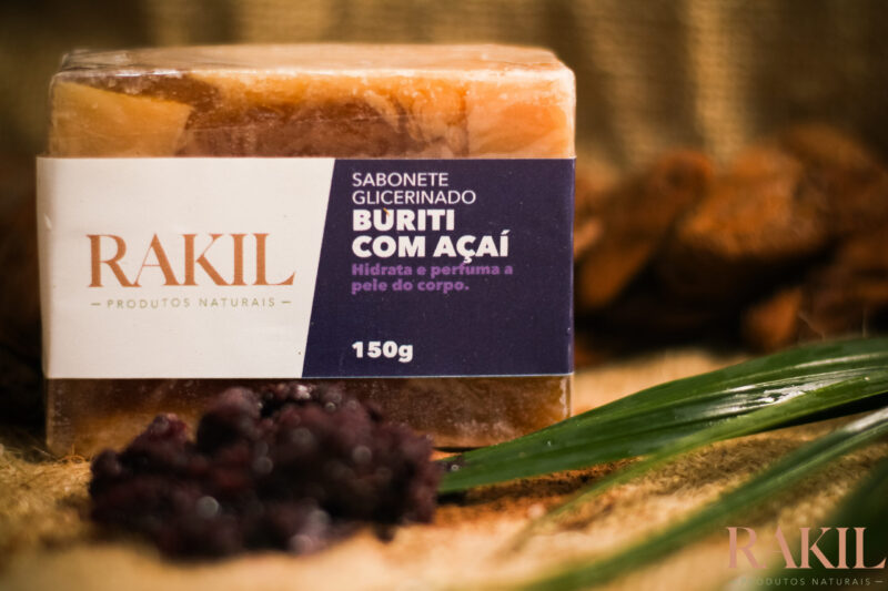 Sabonete Glicerinado Buriti e Açaí 150g - Imagem 2