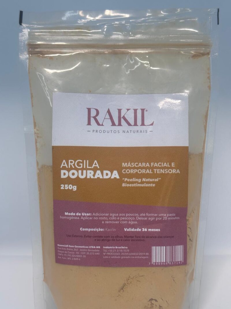 Argila Dourada ZIP LOCK 250g