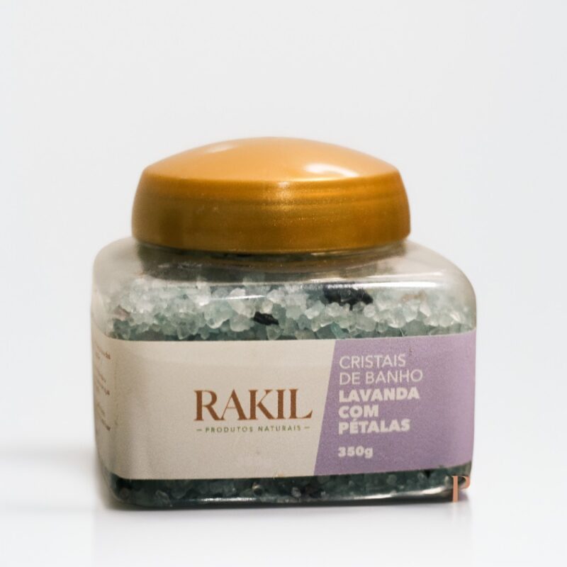 Cristais de Banho Lavanda com Pétalas 350g