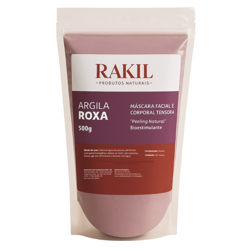 Argila Roxa ZIP LOCK 500g