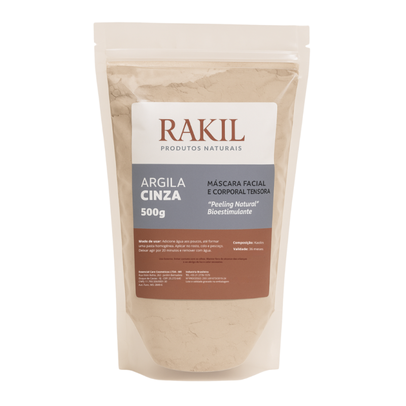 Argila Cinza ZIP LOCK 500g