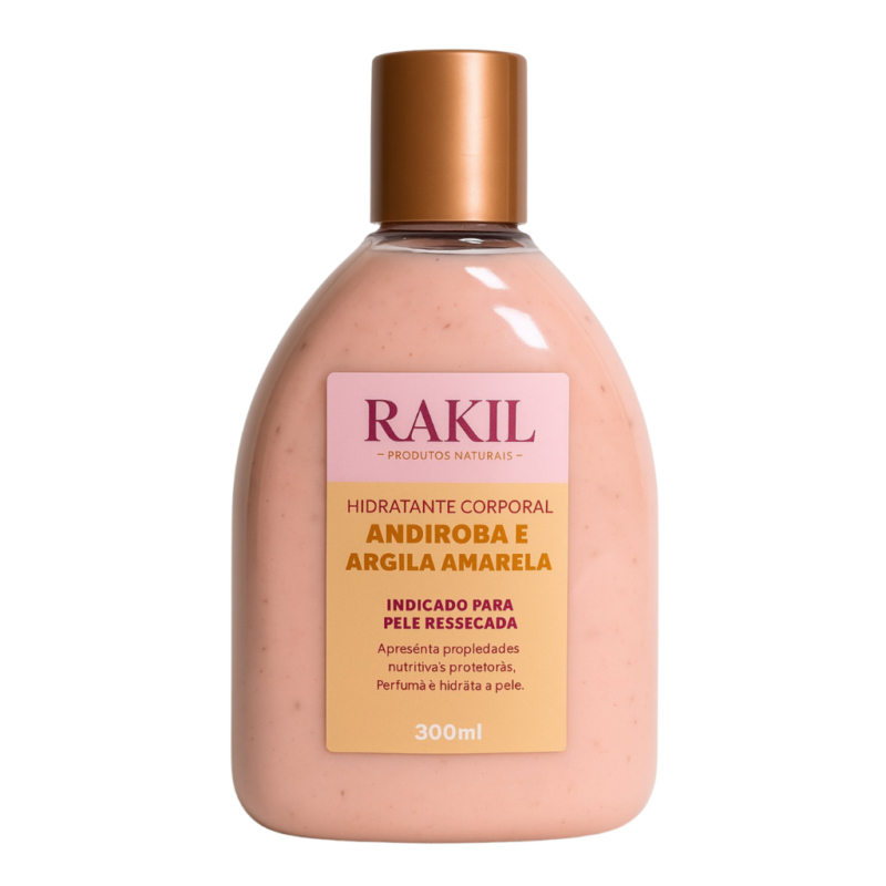 Hidratante Corporal Argila Amarela e Andiroba 300ml
