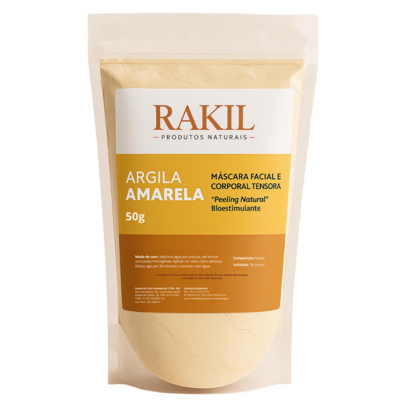 Argila Amarela ZIP LOCK 50g