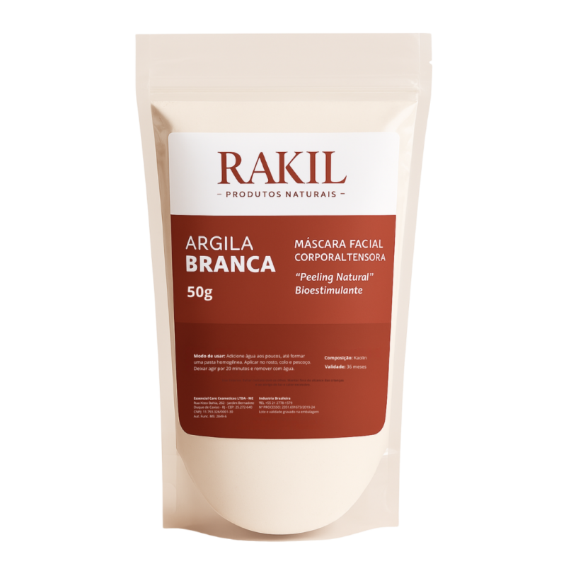 Argila Branca ZIP LOCK 50g