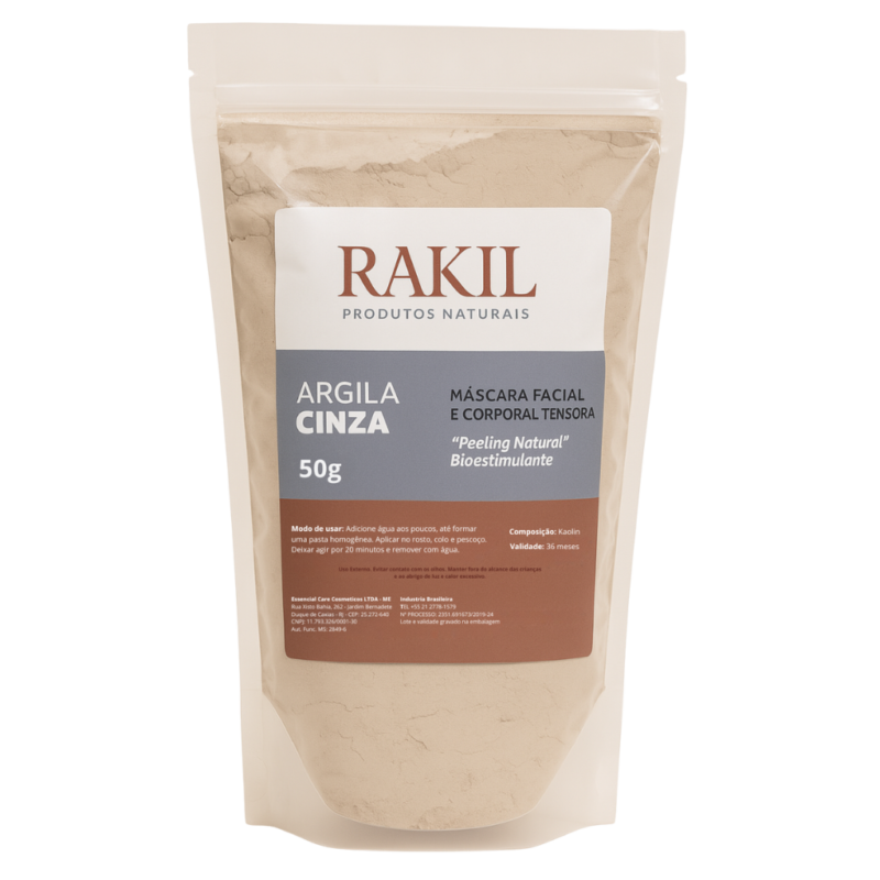 Argila Cinza ZIP LOCK 50g