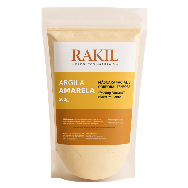 Argila Amarela ZIP LOCK 500g